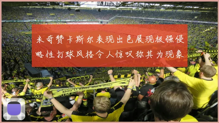 米奇赞卡斯尔表现出色展现极强侵略性打球风格令人惊叹称其为现象级表现